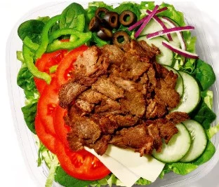 Salads Steak Cheese