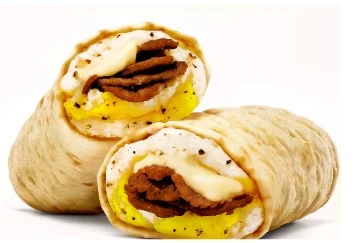 Steak Egg Cheese Wraps