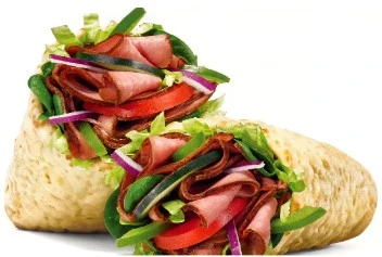 Wraps Roast Beef