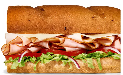 Subway Oven-Roasted Turkey & Ham: Flavor, Nutrition & More 1 Subway Oven-Roasted Turkey & Ham Calories