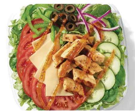 Subway All-Pro Sweet Onion Chicken Teriyaki salad 1 # Subway All-Pro Sweet Onion Chicken Teriyaki salad Calories
