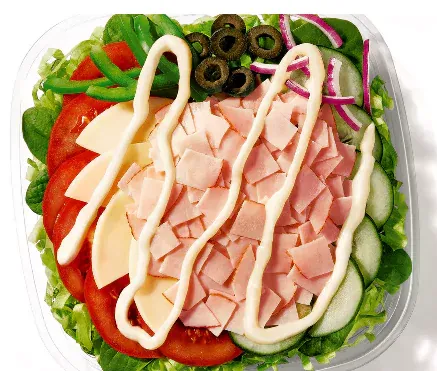 Subway Titan Turkey Salad 1 # Subway Titan Turkey Salad