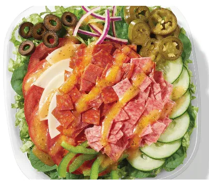 Subway The Hotshot Italiano Salad 1 # SubwayThe Hotshot Italiano Salad Calories