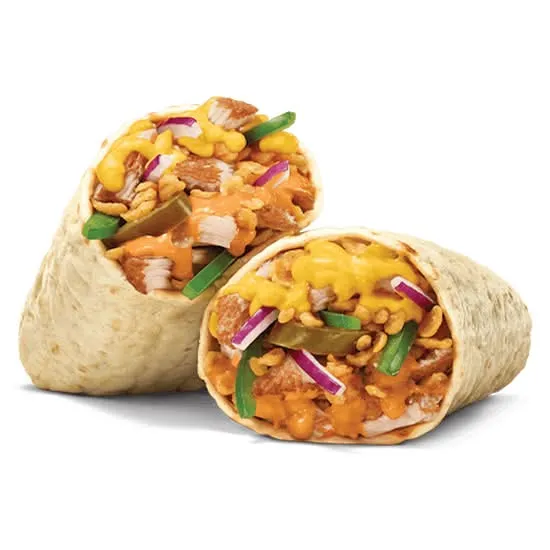 img subway spicy nacho chicken wrap