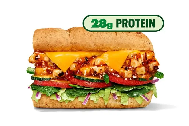 Canada 31 subway fresh fit sweet onion chicken teriyaki
