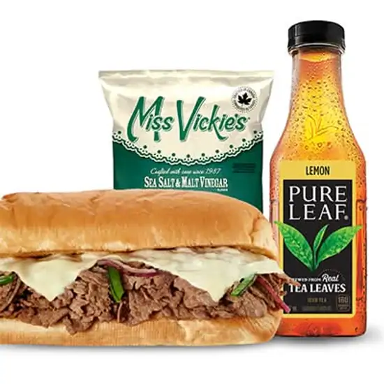 Canada 28 subway steak cheese combo